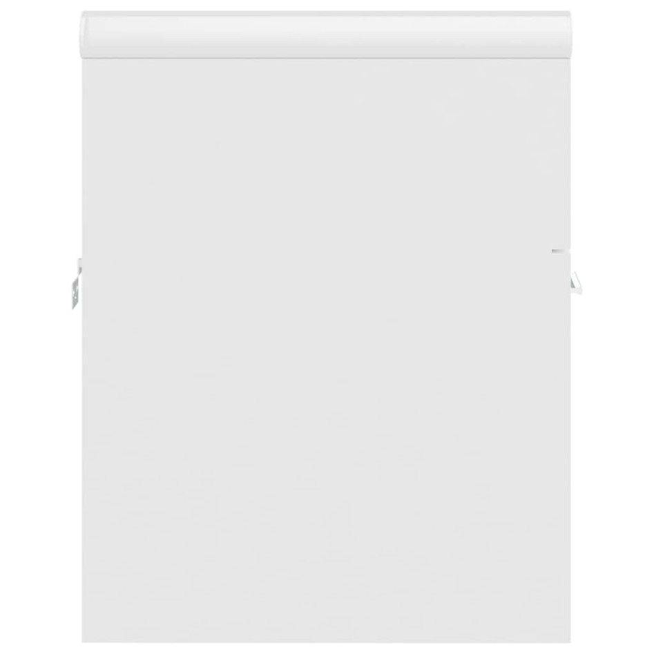 Mueble con lavabo blanco madera de