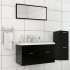 Juego de muebles de baño madera de ingeniería
