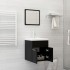 Juego de muebles de baño madera de ingeniería
