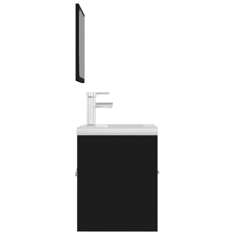 Juego de muebles de baño madera de ingeniería