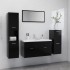 Juego de muebles de baño madera de ingeniería