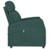 Sillón elevable tela verde