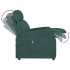 Sillón elevable tela verde