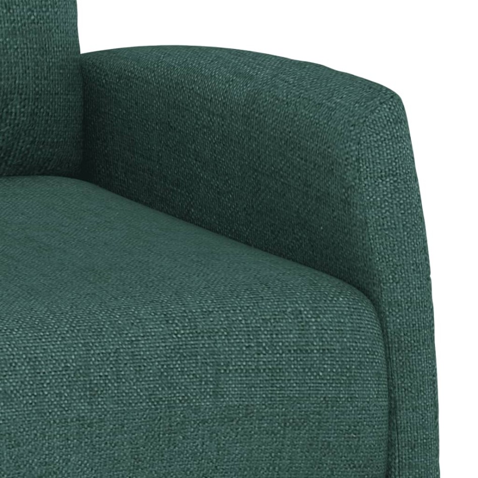 Sillón elevable tela verde