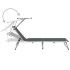Tumbona plegable con techo aluminio y textileno