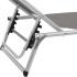 Tumbona plegable con techo aluminio y textileno