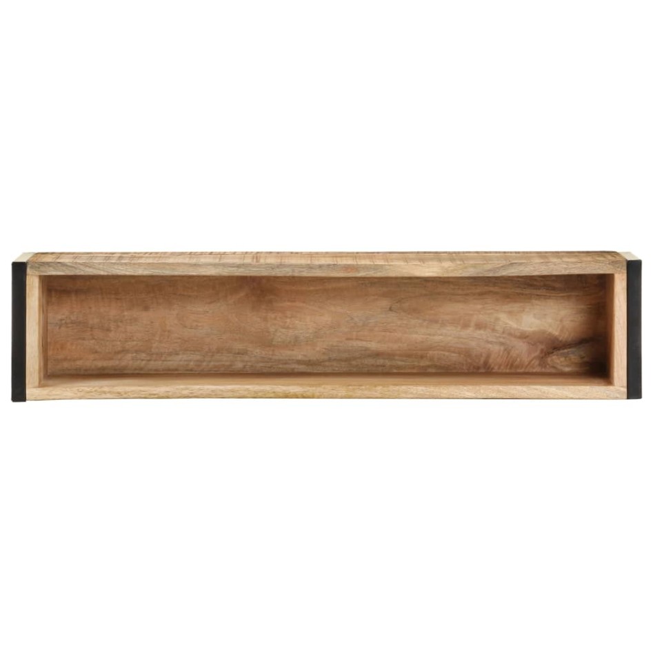 Jardinera de madera de mango rugosa 90x20x68