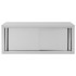 Armario pared de cocina puertas correderas acero 120x40x50