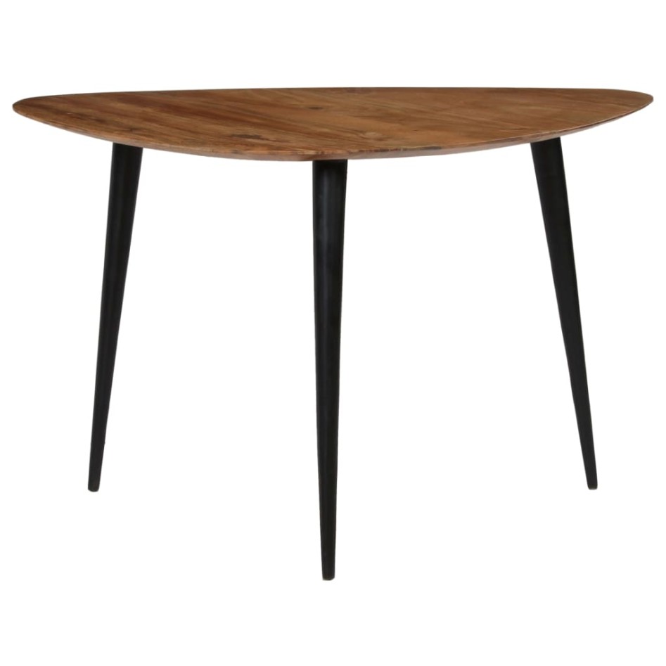 Juego de mesas de centro 3 unidades madera maciza de