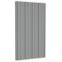 Panel para tejado acero galvanizado gris 36 unidades 80x45