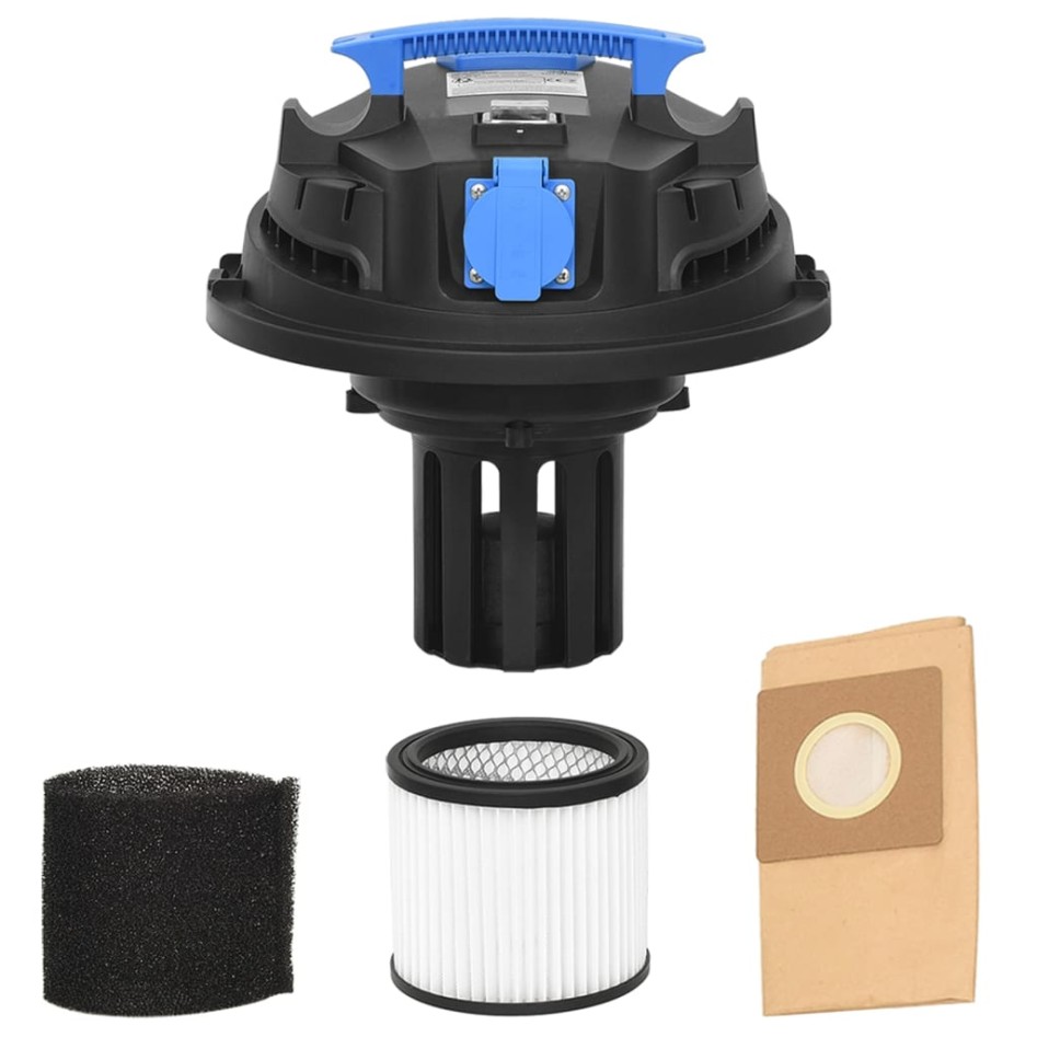 Aspirador en seco y húmedo plateado 1200 W 30