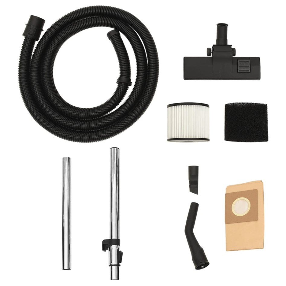 Aspirador en seco y húmedo plateado 1200 W 30