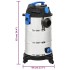 Aspirador en seco y húmedo plateado 1200 W 30