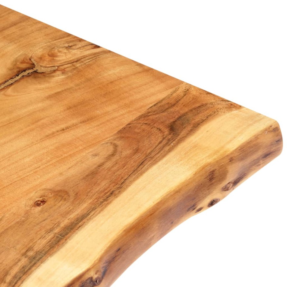 Superficie de mesa de madera maciza de acacia