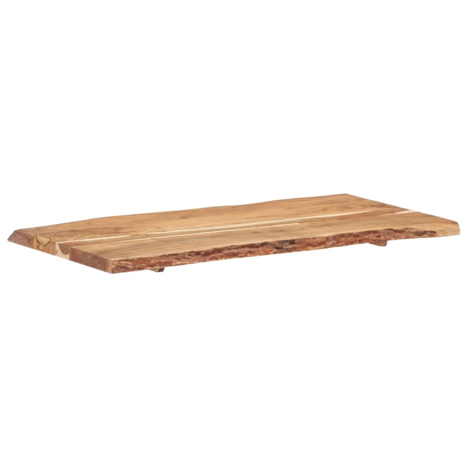 Superficie de mesa de madera maciza de acacia