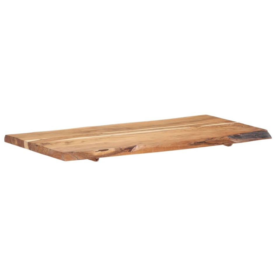 Superficie de mesa de madera maciza de acacia