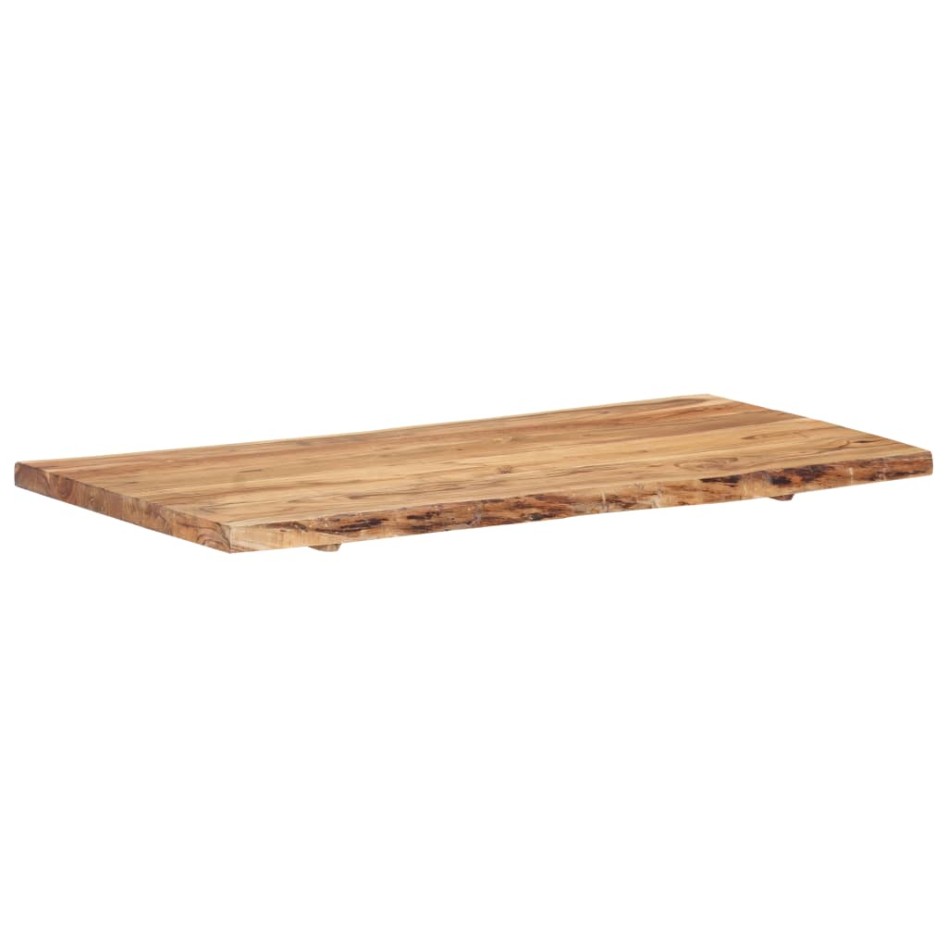 Superficie de mesa de madera maciza de acacia