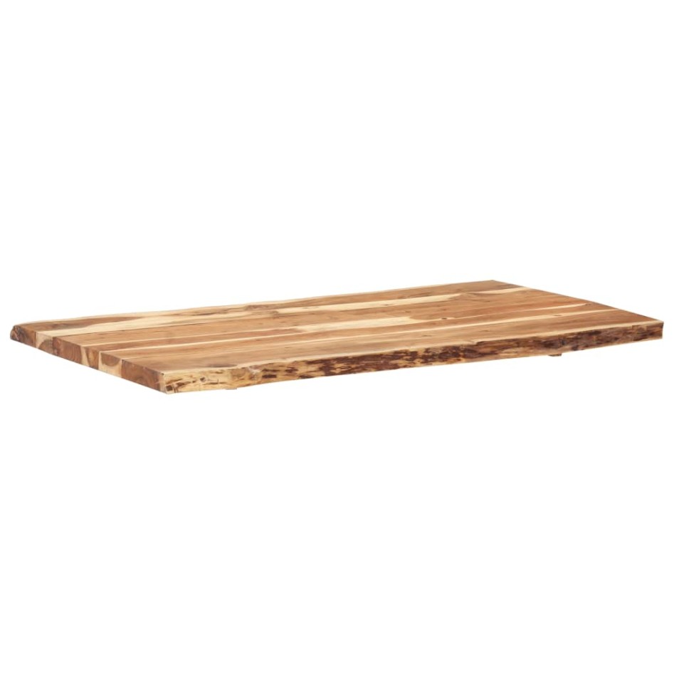 Superficie de mesa de madera maciza de acacia