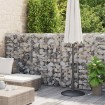 Cesta de muro de gaviones acero galvanizado 300x30x100 cm