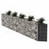 Cesta de muro de gaviones acero galvanizado 300x30x100