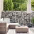 Cesta de muro de gaviones acero galvanizado 300x30x100