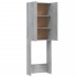 Armario de lavadora gris Sonoma 64x25,5x190