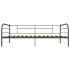 Estructura de cama sin colchón metal blanco 90x200