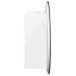 Armario de baño con espejo redondo y LED blanco 47x47x17,5