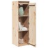 Armario de pared 2 unidades madera maciza de pino 30x30x100