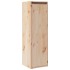 Armario de pared 2 unidades madera maciza de pino 30x30x100