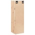 Armario de pared 2 unidades madera maciza de pino 30x30x100