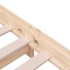 Cama apilable de madera pino maciza 90x200