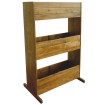Arriate de 3 niveles madera de acacia maciza