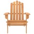 Silla de jardín Adirondack de madera maciza de