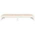 Sofá cama extraíble madera maciza de pino blanco 2x(75x190)