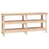 Banco de trabajo de madera maciza de pino 181x50x80