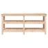 Banco de trabajo de madera maciza de pino 181x50x80