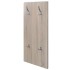 Muebles de entradita con zapatero madera 3 color roble y