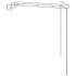 Pérgola de jardín marrón antiguo 3x3x2,5 m