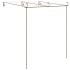 Pérgola de jardín marrón antiguo 3x3x2,5 m
