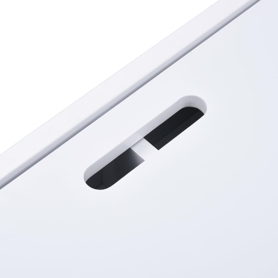 Mesa y sillas infantiles 3 pzas con pizarra negro y