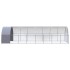 Gallinero de exterior de acero galvanizado 3x8x2