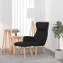 Sillón de relax con taburete terciopelo
