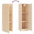 Muebles para TV 4 piezas madera maciza de