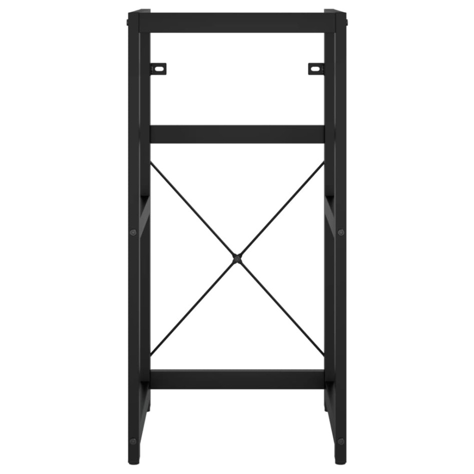 Estructura de baño con lavabo incorporado hierro