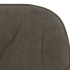 Sillas de comedor giratorias 2 unidades terciopelo gris