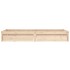 Estructura de cama con cajones 90x200