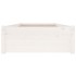 Estructura de cama con cajones blanco 75x190