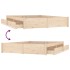 Estructura de cama con cajones 140x200