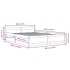 Estructura de cama con cajones blanco 160x200